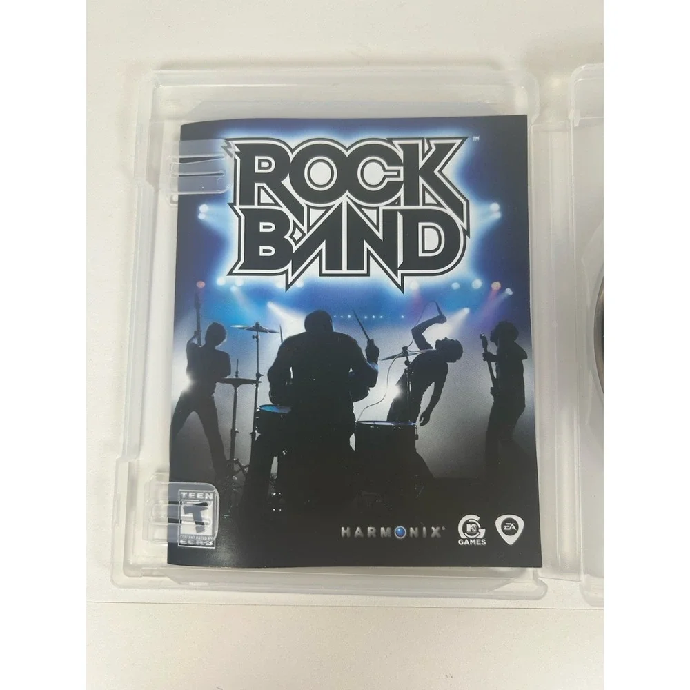 Rock Band (Sony PlayStation 3, 2007) In Case With‎ Manual